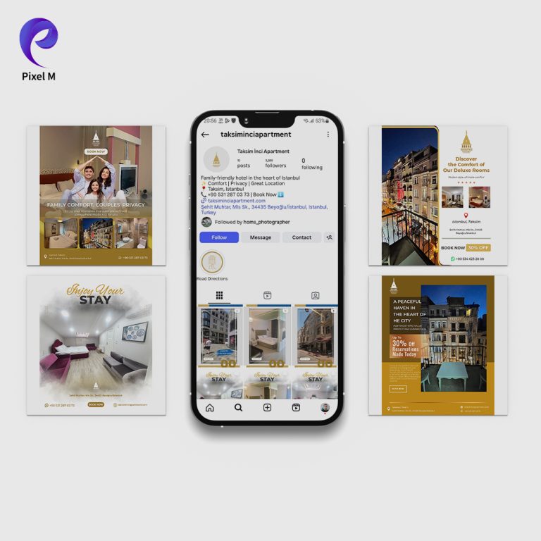 تصميم منشور تفاعلي ضمن حملة محتوى لإدارة حساب إنستغرام – من أعمال Pixel M